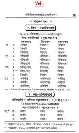 Paniniyadhatuparyayakosah (A Dictionary of Synonyms of Paninian Verbs) (Set of 2 Volumes) - Retail Maharaj