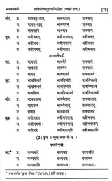 Paniniyadhatuparyayakosah (A Dictionary of Synonyms of Paninian Verbs) (Set of 2 Volumes) - Retail Maharaj