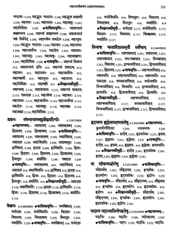 Paninian Grammar Through its Examples (The Book of Secondary Derivatives) - Vol- I.II - Retail Maharaj