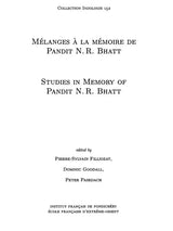 Mélanges à la Mémoire de Pandit N. R. Bhatt – Studies in Memory of Pandit N. R. Bhatt - Retail Maharaj