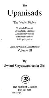 The Upanisads- The Vedic Bibles (Volume- 3) - Retail Maharaj