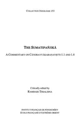 The Sumatipanjika – A Commentary on Candravyakaranavrtti 1.1 and 1.4 - Retail Maharaj