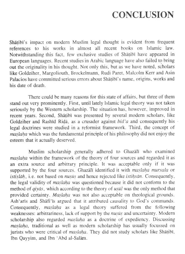 Shatibi's Philosophy of Islamic Law - Retail Maharaj