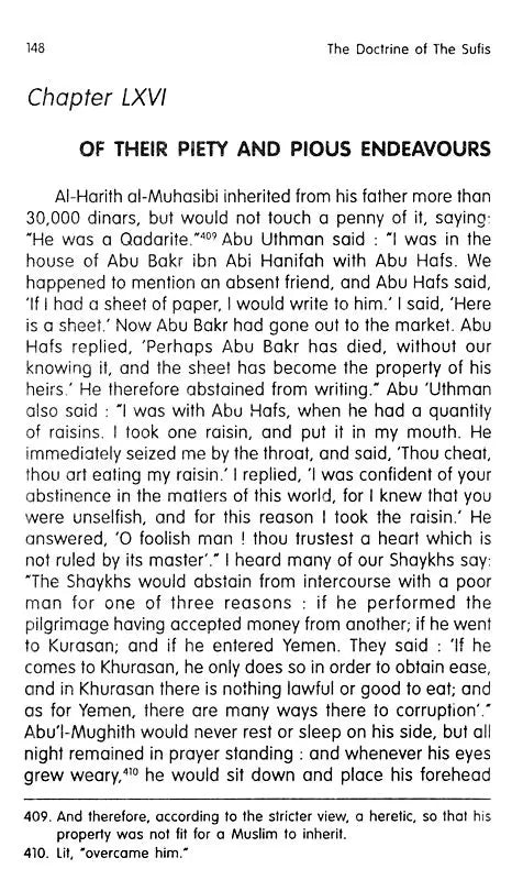 The Doctrine of the Sufis (Kitab al-Ta'arruf Li-Madhhab Ahl Al-Tasawwuf) - Retail Maharaj