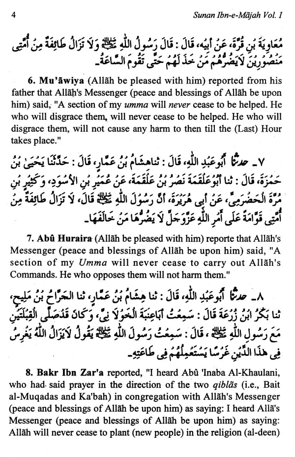 Sunan Ibn-i-Majah: Imam Abu Abdullah Muhammad B. Yazid Ibn-i-Maja Al-Qazwini: With Arabic Text (Set of 5 Volumes) - Retail Maharaj