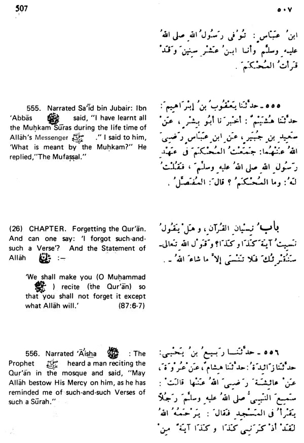 Sahih Al-Bukhari: The Translation of the Meanings of (Set of 9 Volumes) - Retail Maharaj