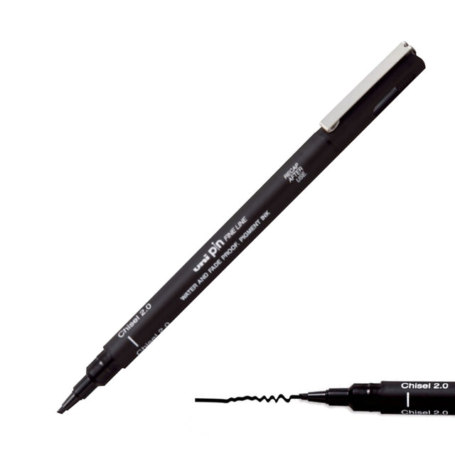 Uni Pin Fineliner Black Drawing Pen for Art and Technical Sketching - Retail Maharaj