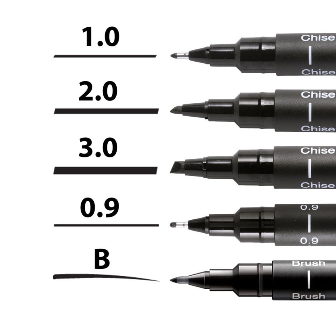 Uni Pin Fineliner Black Drawing Pen for Art and Technical Sketching - Retail Maharaj