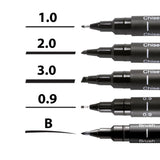 Uni Pin Fineliner Black Drawing Pen for Art and Technical Sketching - Retail Maharaj