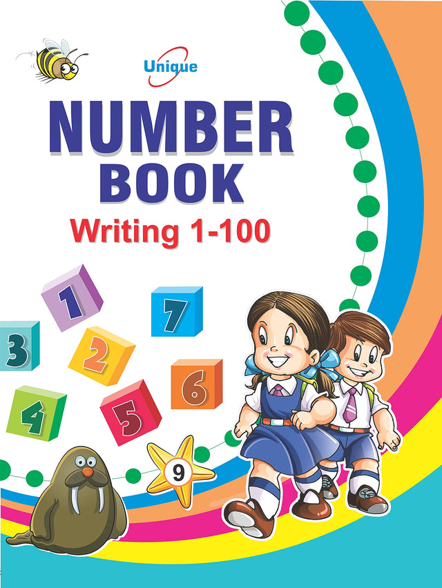 Unique Number Book (Writing 1 -100) - Retail Maharaj