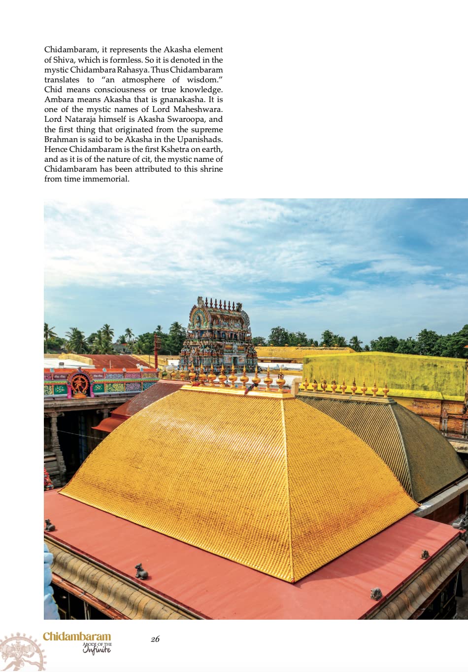 Chidambaram Abode of Infinite - Retail Maharaj