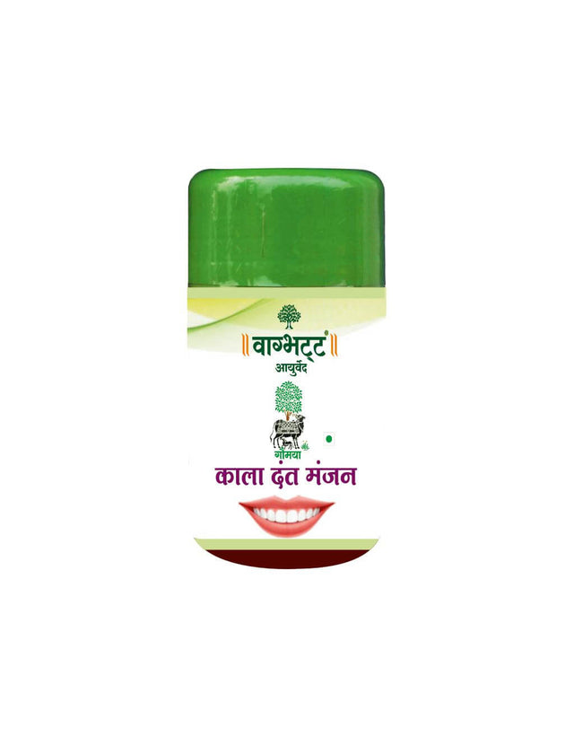 Vagbhatt Gomaya Dant Sudha Kala Dant Manjan 100 gram - Retail Maharaj