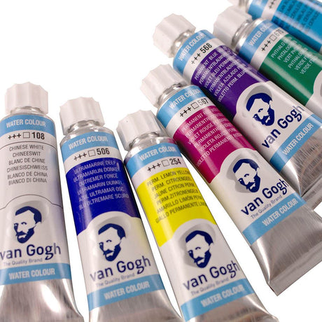 Van Gogh Artist Watercolour Paint Set Essential Colour Selection by Royal Talens - Retail Maharaj