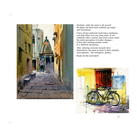 Varanasi An Artists Impression Art Book by Milind Mulick - Retail Maharaj
