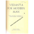 Vedanta for Modern Man 2nd Printing - Retail Maharaj