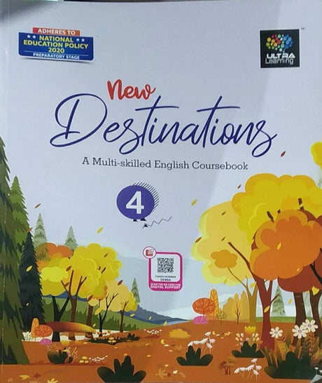 New Destinations A Multi Skilled English Coursebook Class 4 - Retail Maharaj