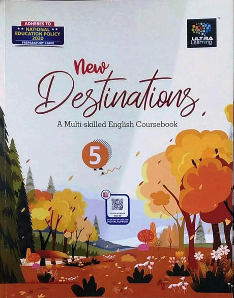 New Destinations A Multi Skilled English Coursebook Class 5 - Retail Maharaj