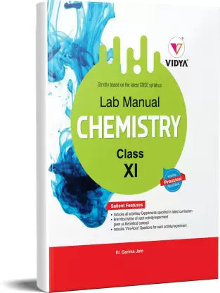 Vidya CBSE Practical Lab Manual Class 11 Chemistry - Retail Maharaj
