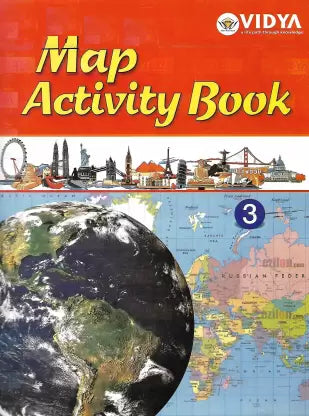 VIDYA PRAKASHAN, MAP ACTIVITY BOOK CLASS - 3 - Retail Maharaj
