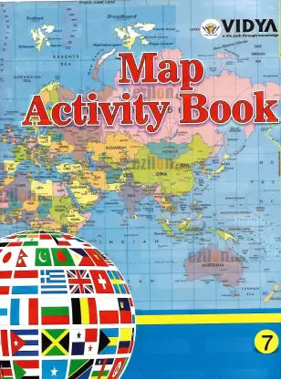 VIDYA PRAKASHAN, MAP ACTIVITY BOOK CLASS - 7 - Retail Maharaj