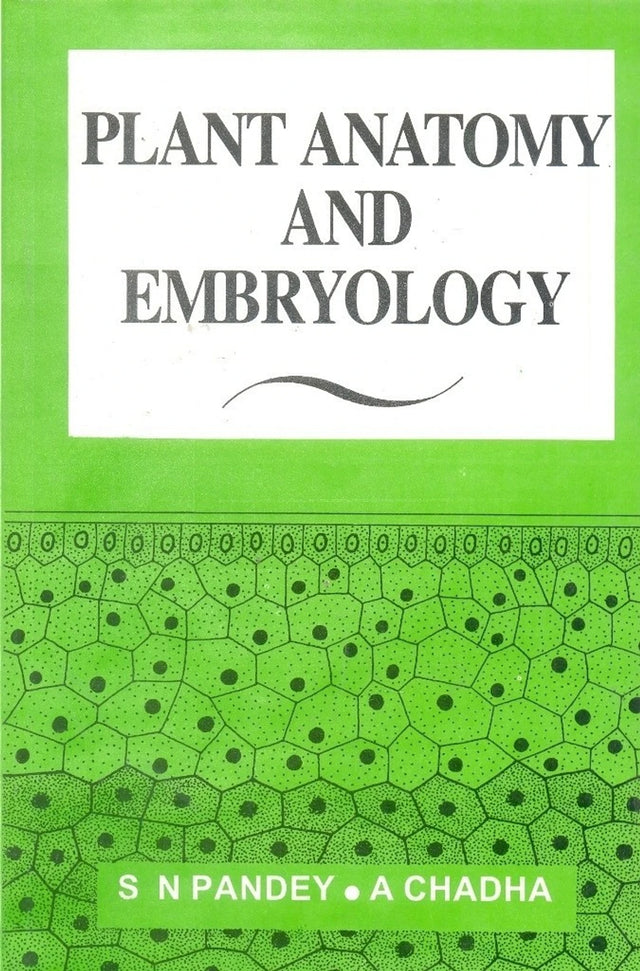 Plant Anatomy and Embryology - Retail Maharaj