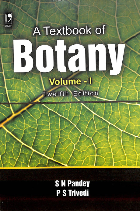 Textbook Of Botany Vol 1 - Retail Maharaj
