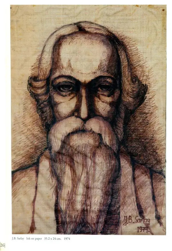 Rabindranath - Portraits and Self Portraits - Retail Maharaj