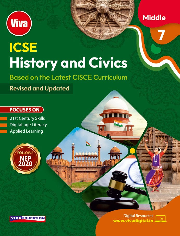 ICSE History And Civics, 2025 Edition - Book 7 - Retail Maharaj