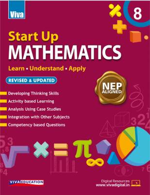 Start Up Mathematics, NEP Edition - Class 8 - Retail Maharaj