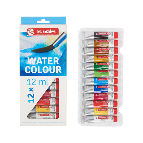 Talens Art Creation Transparent Watercolour Paint Set for Beginners and Hobby Artists - Retail Maharaj
