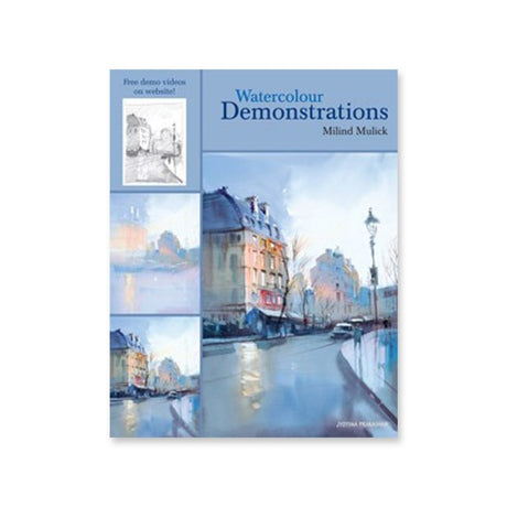 Watercolour Demonstrations Step by Step by Milind Mulick - Retail Maharaj