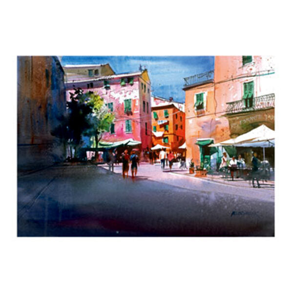 Watercolour Paintings with Photo References Art Book by Milind Mulick - Retail Maharaj