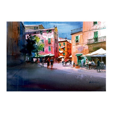 Watercolour Paintings with Photo References Art Book by Milind Mulick - Retail Maharaj