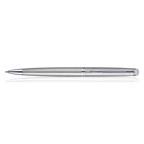 Waterman Hemisphere Stainless Steel Chrome Trim Ball Pen - Retail Maharaj