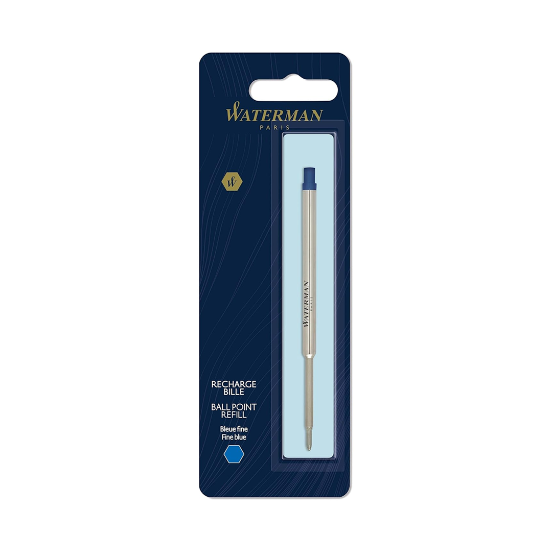 Waterman Ballpoint Pen Refill Fine Tip Blue and Black - Retail Maharaj