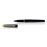 Waterman Hemisphere Mars Black Gold Trim Rollerball Pen - Retail Maharaj