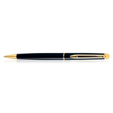 Waterman Hemisphere Mars Black Gold Trim Ball Pen - Retail Maharaj