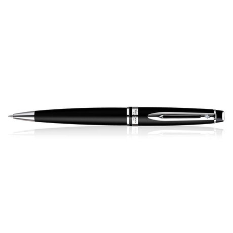 Waterman Expert Matte Black Chrome Trim Ball Pen - Retail Maharaj