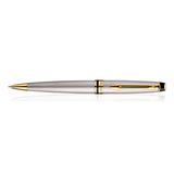 Waterman Expert Stainless Steel Gold Trim Ball Pen - Retail Maharaj