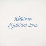 Waterman Mysterious Blue Fountain Pen Ink Glass Bottle - Retail Maharaj