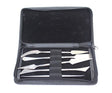 Stainless Steel Clay Modeling Tools with Black Case – Set of 5 - Retail Maharaj