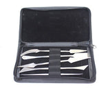 Stainless Steel Clay Modeling Tools with Black Case – Set of 5 - Retail Maharaj