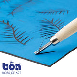 Boss of Art Soft Cut Polymer Linoleum Sheets for Lino Printing (All Sizes) - Retail Maharaj