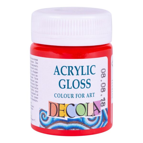 Decola Acrylic Gloss Colours 50 ml Open Stock Made in Russia - Retail Maharaj
