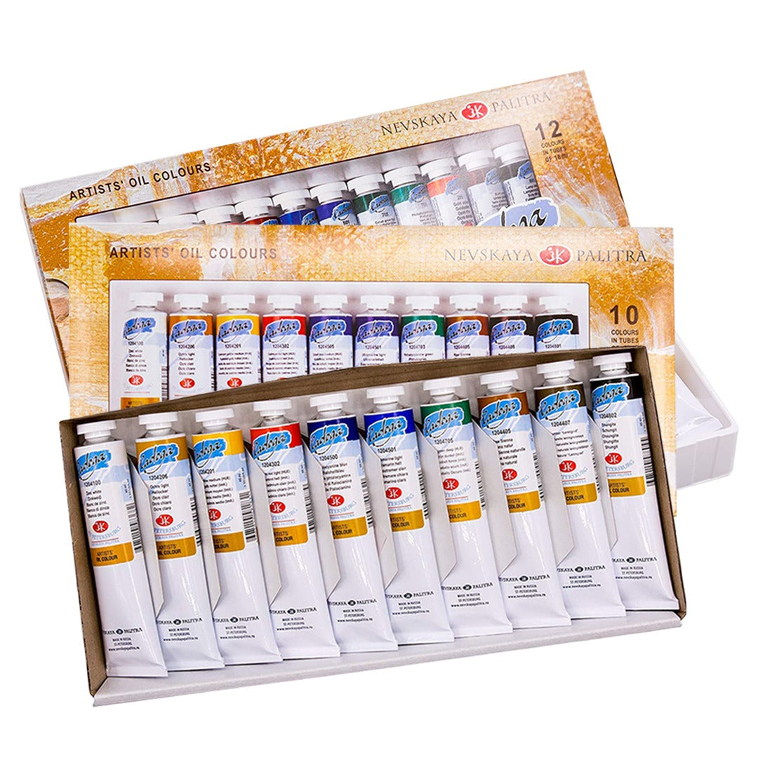 Ladoga Oil Colour Set by Nevskaya Palitra - Retail Maharaj