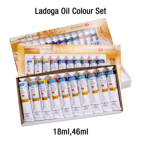 Ladoga Oil Colour Set by Nevskaya Palitra - Retail Maharaj