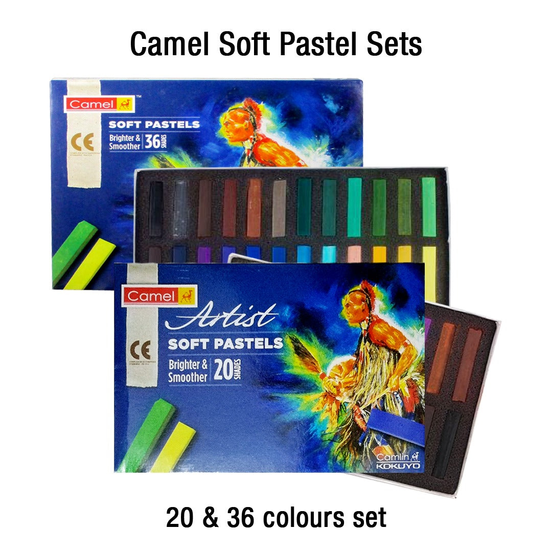Camel Soft Pastel Sets of 20 & 36 - Retail Maharaj