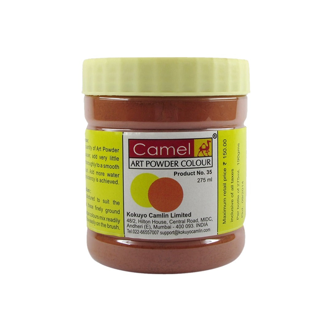 Camel Powder Colours Open Stock 275ml Art Colour Range - Retail Maharaj