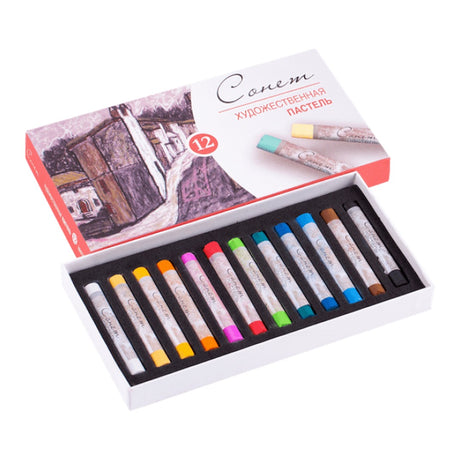 Sonnet Artist Soft Pastels Professional Colour Set Made in Russia - Retail Maharaj