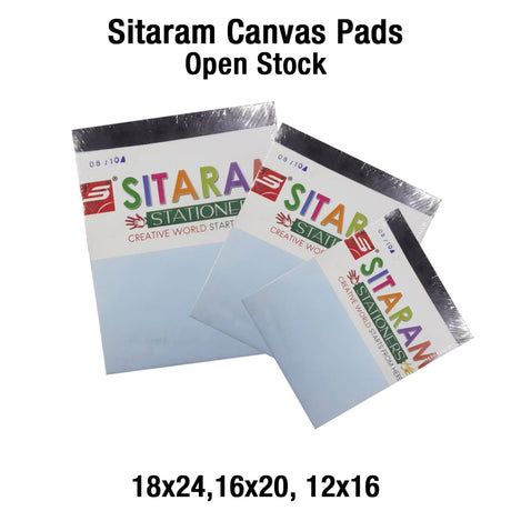 Retail Maharaj Artist Canvas Pads 100 Percent Cotton Primed for Acrylic and Oil Painting - Retail Maharaj